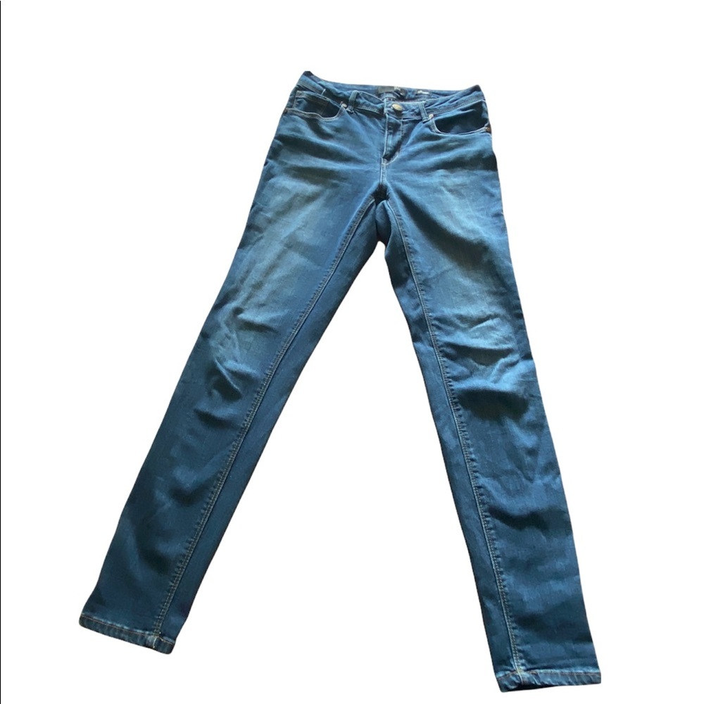 {1822 Denim} Mid Rise Adrianna Skinny Jeans